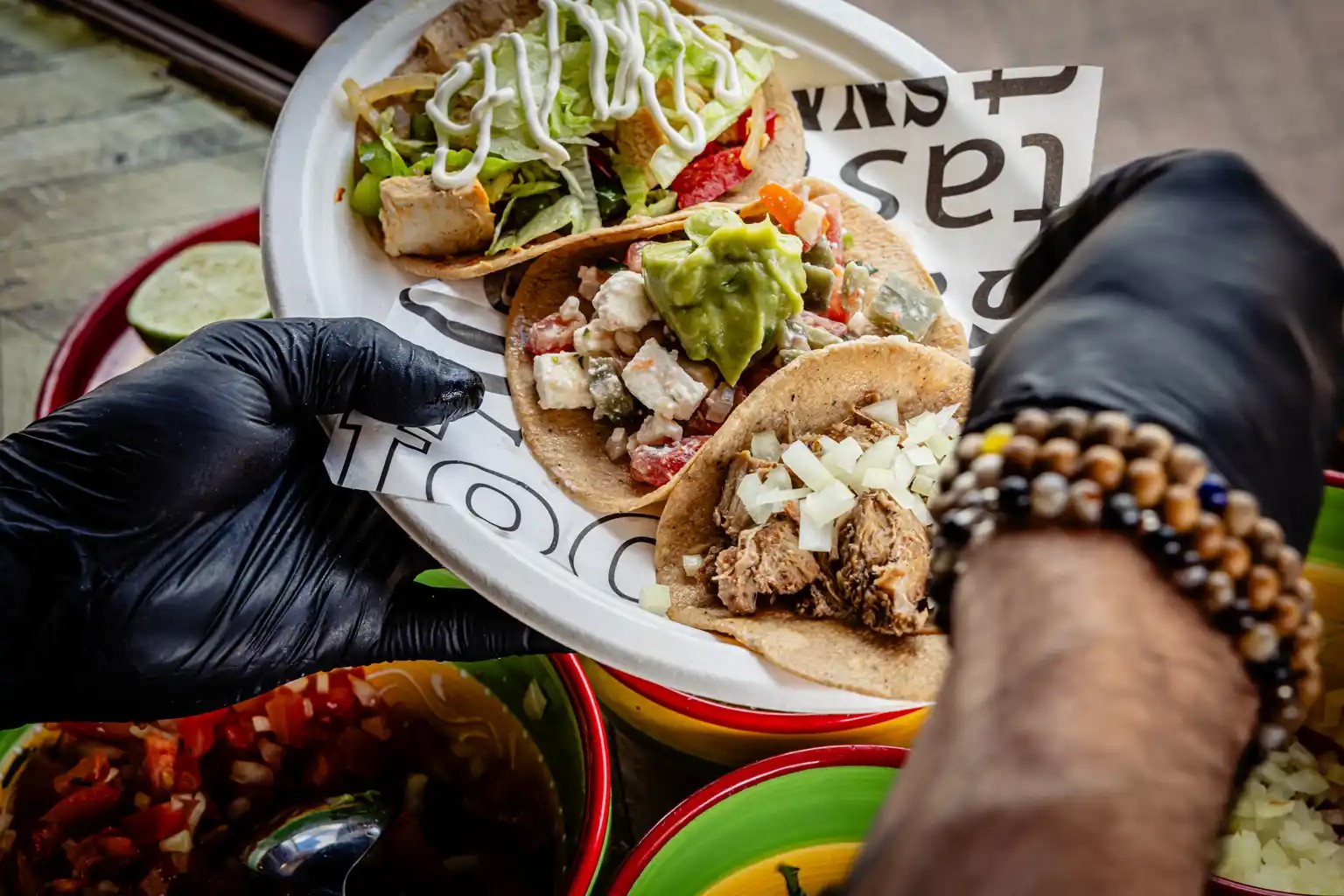 Verse taco's van Taco's Los Amigos