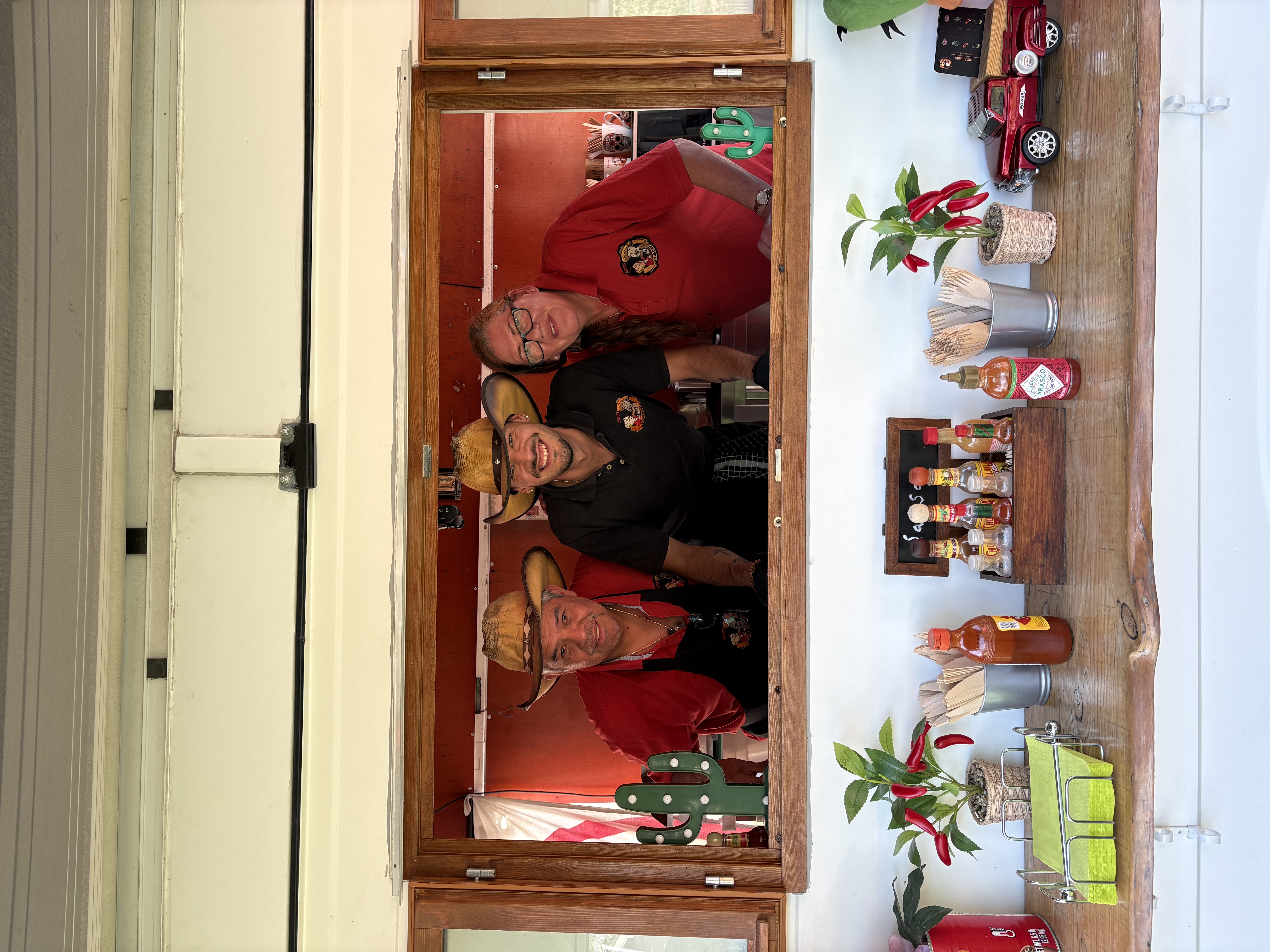 Team in de foodtruck